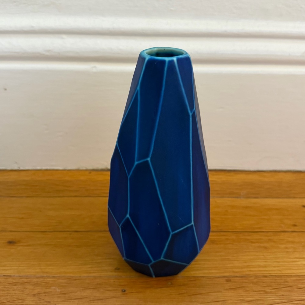 CB2 Dawson Blue Vase - Picture 2 of 4